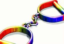 दागिने चोरल्याच्या आरोपाखाली अटक केलेल्या पोलिसासारखा माणूस