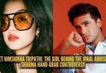 कोण आहे हिमशिखा त्रिपाठी? ज्या मुलीने क्रिकेटर अभिषेक शर्माचा हात पकडला – आणि नंतर माफी मागितली