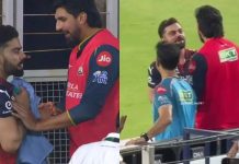 Ipl 2026: IPL 2026: विराट कोहली-इशांत शर्मा ब्रोमान्स RCB vs GT संघर्षादरम्यान व्हायरल झाला – पहा | क्रिकेट बातम्या