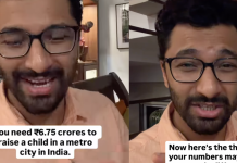 “मुलाचे संगोपन करण्यासाठी तुम्हाला 6.75 कोटी रुपयांची आवश्यकता आहे”: वित्त तज्ज्ञ या आश्चर्यकारक खर्चामागील कारण स्पष्ट करतात