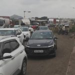 मुंबई-आग्रा महामार्गावर इगतपुरीजवळ ट्रकचे ब्रेक फेल झाल्याने तब्बल ५ तास वाहतूक कोंडी