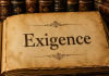 दिवसाचे शब्द: Exigence