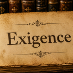 दिवसाचे शब्द: Exigence